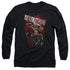 JLA/BLOOD SPLATTERED -  L/S ADULT 18/1  - BLACK