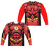 JLA/FLASH 52 (FRONT/BACK PRINT) - L/S ADULT POLY CREW  - MULTI