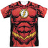 JLA/FLASH 52 (FRONT/BACK PRINT) - S/S ADULT POLY CREW - MULTI