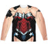 JLA/WONDER 52 (FRONT/BACK PRINT) - L/S ADULT POLY CREW  - MULTI