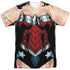 JLA/WONDER 52 (FRONT/BACK PRINT) - S/S ADULT POLY CREW - MULTI