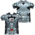 JLA/CYBORG (FRONT/BACK PRINT) - S/S ADULT POLY CREW - MULTI