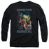 JLA/STRENGTH IN NUMBER -  L/S ADULT 18/1  - BLACK