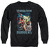 JLA/STRENGTH IN NUMBER - ADULT CREWNECK SWEATSHIRT - BLACK
