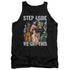 JLA/HEROINES - ADULT TANK - BLACK
