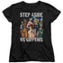JLA/HEROINES - S/S WOMENS TEE - BLACK