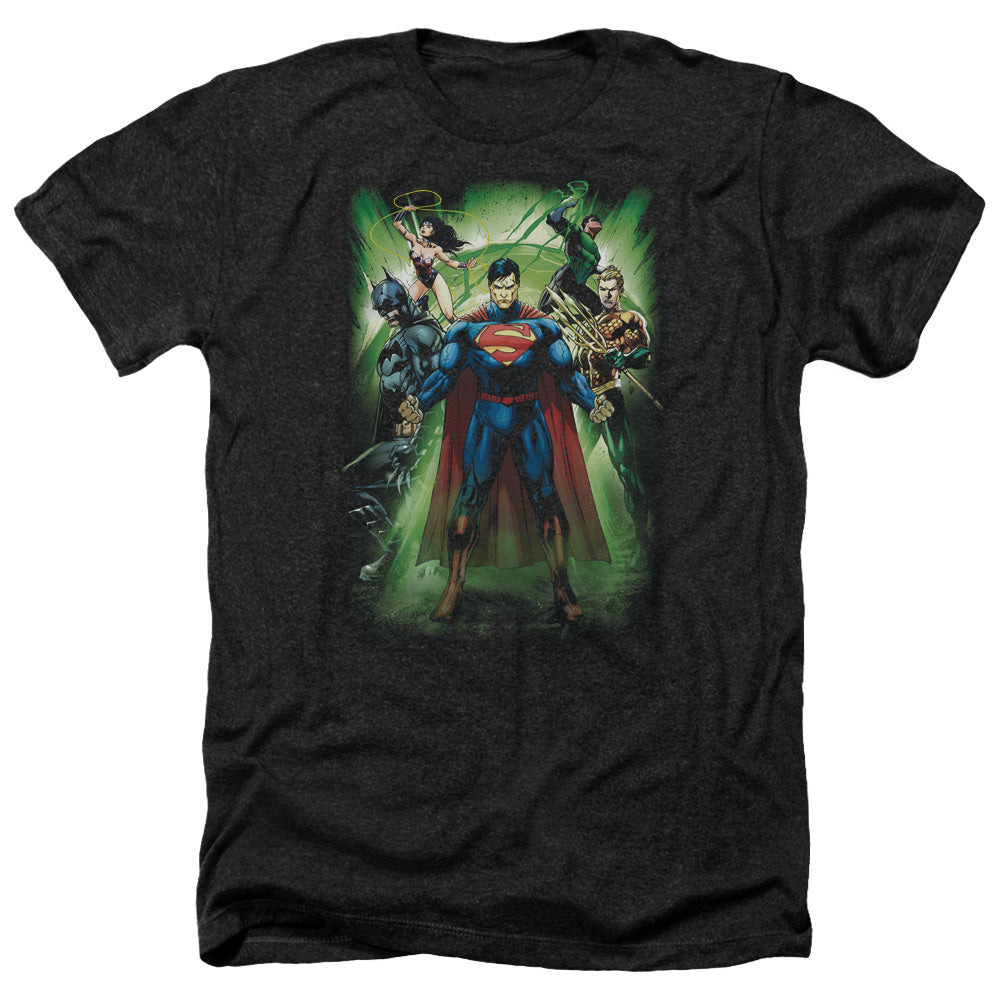 JLA/POWER BURST - ADULT HEATHER - BLACK