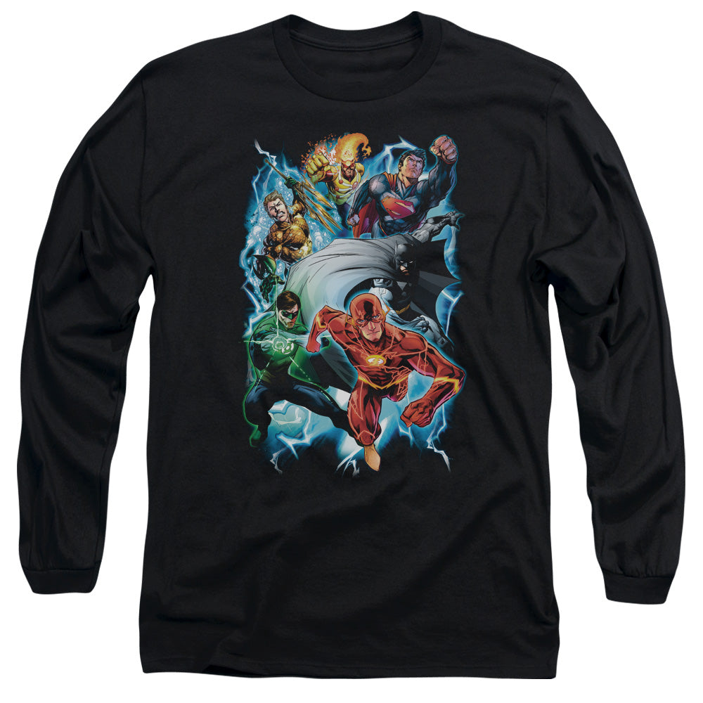 JLA/ELECTRIC TEAM -  L/S ADULT 18/1  - BLACK