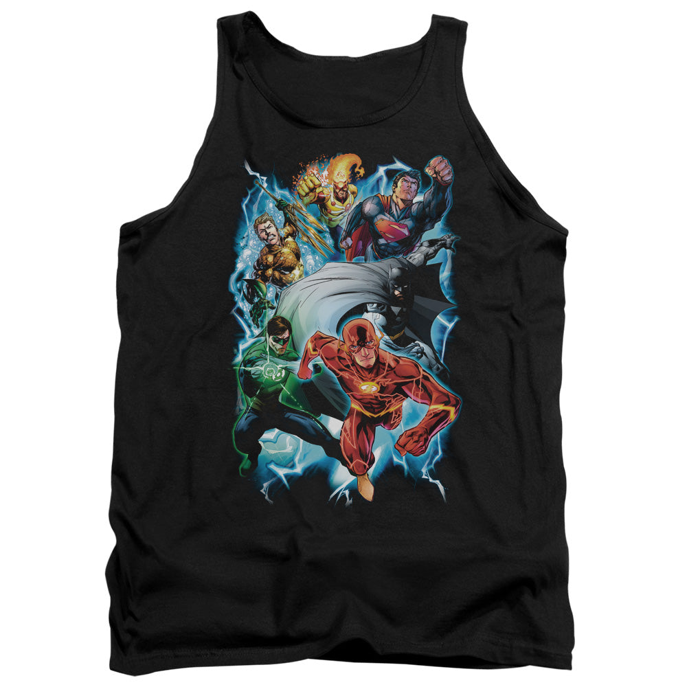 JLA/ELECTRIC TEAM - ADULT TANK - BLACK
