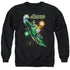JLA/GALACTIC GUARDIAN - ADULT CREWNECK SWEATSHIRT - BLACK