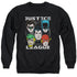 JLA/HEAD OF STATES - ADULT CREWNECK SWEATSHIRT - BLACK