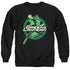 JLA/LANTERN GLOW - ADULT CREWNECK SWEATSHIRT - BLACK