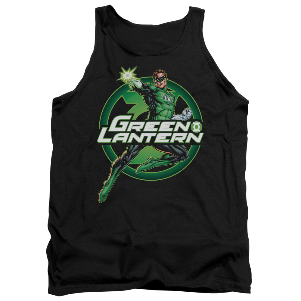 JLA/LANTERN GLOW - ADULT TANK - BLACK