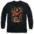 JLA/FLASH FLARE -  L/S ADULT 18/1  - BLACK