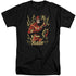JLA/FLASH FLARE - S/S ADULT TALL 18/1 - BLACK