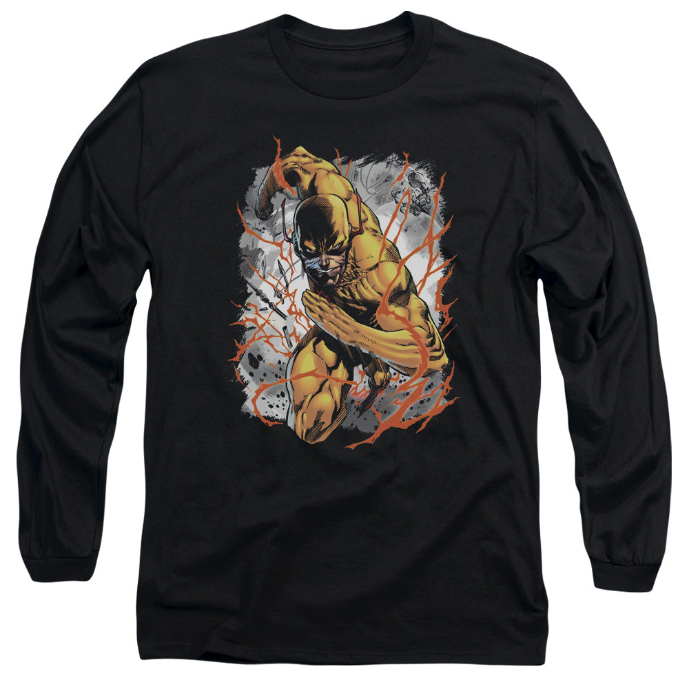 JLA/REVERSED -  L/S ADULT 18/1  - BLACK