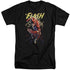 JLA/RIPPING APART - S/S ADULT TALL 18/1 - BLACK
