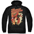 JLA/SCARLET SPEEDSTER - ADULT PULLOVER HOODIE - BLACK