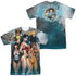 JLA/GALS NIGHT OUT (FRONT/BACK PRINT) - S/S ADULT POLY CREW - MULTI