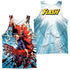JLA/RIPPING AND TEARING (FRONT/BACK PRINT) - ADULT POLY TANK TOP - MULTI