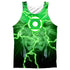 JLA/JOHN BURST (FRONT/BACK PRINT) - ADULT POLY TANK TOP - MULTI