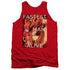 JLA/FASTEST MAN ALIVE - ADULT TANK - RED