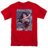 JLA/PRINCESS OF THE AMAZONS - S/S ADULT 18/1 - RED