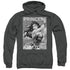 JLA/PRINCESS OF THE AMAZONS - ADULT PULLOVER HOODIE - CHARCOAL