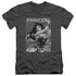 JLA/PRINCESS OF THE AMAZONS - S/S ADULT V-NECK 30/1 - CHARCOAL