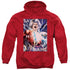 JLA/SAY MY NAME - ADULT PULLOVER HOODIE - RED