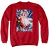 JLA/SAY MY NAME - ADULT CREWNECK SWEATSHIRT - RED