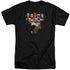 JLA/ROLL CALL - S/S ADULT TALL 18/1 - BLACK