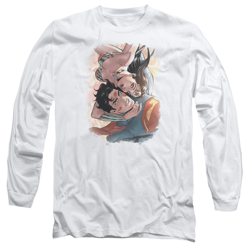 JLA/LOVE BIRDS -  L/S ADULT 18/1  - WHITE