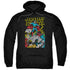 JLA/ULTIMATE SCARIFICE - ADULT PULLOVER HOODIE - BLACK