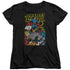 JLA/ULTIMATE SCARIFICE - S/S WOMENS TEE - BLACK