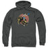 JLA/BULL RIDER - ADULT PULLOVER HOODIE - CHARCOAL