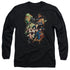 JLA/BATTLE READY -  L/S ADULT 18/1  - BLACK