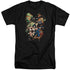 JLA/BATTLE READY - S/S ADULT TALL 18/1 - BLACK