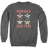 JLA/UNITED STARS - ADULT CREWNECK SWEATSHIRT - CHARCOAL