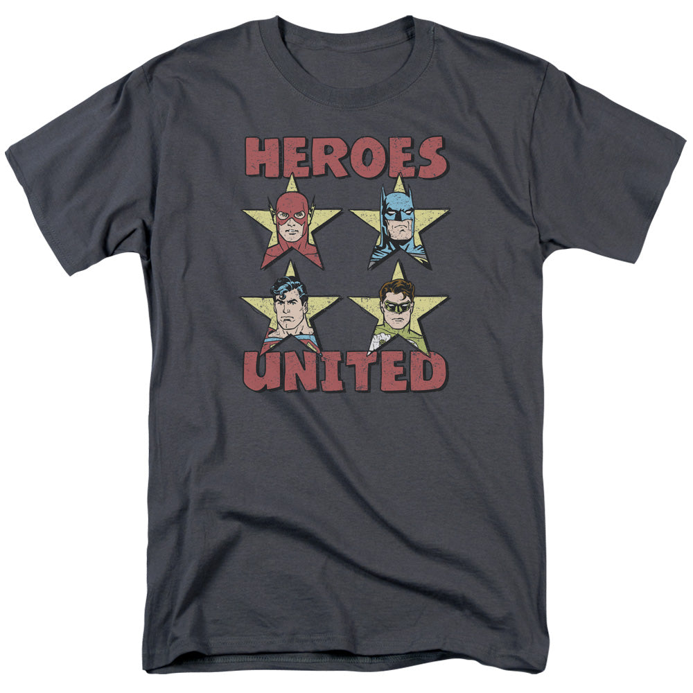 JLA/UNITED STARS - S/S ADULT 18/1 - CHARCOAL