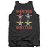 JLA/UNITED STARS - ADULT TANK - CHARCOAL