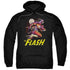 JLA/CITY RUN - ADULT PULLOVER HOODIE - BLACK