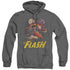 JLA/CITY RUN - ADULT HEATHER HOODIE - BLACK