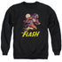 JLA/CITY RUN - ADULT CREWNECK SWEATSHIRT - BLACK
