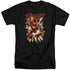 JLA/FLASH GLOW - S/S ADULT TALL 18/1 - BLACK