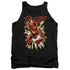 JLA/FLASH GLOW - ADULT TANK - BLACK