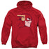 JLA/COOKE HEAD - ADULT PULLOVER HOODIE - RED