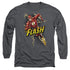 JLA/BOLT RUN -  L/S ADULT 18/1  - CHARCOAL