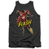 JLA/BOLT RUN - ADULT TANK - CHARCOAL