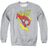 JLA/LIGHTNING TRAIL - ADULT CREWNECK SWEATSHIRT - ATHLETIC HEATHER